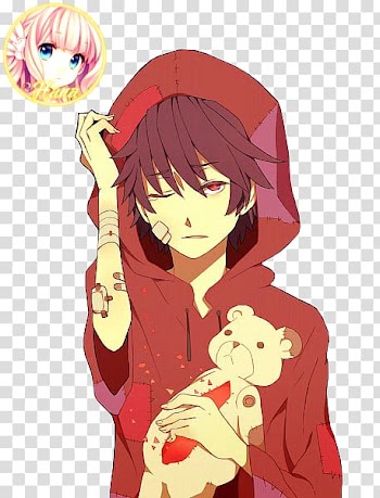 Anime Mangaka Drawing, anime red transparent background PNG clipart