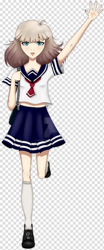 Anime Mangaka Girl Drawing, anime girl transparent background PNG clipart