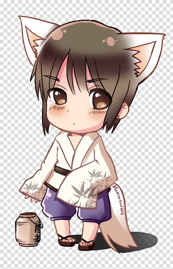 Anime Otaku Mangaka Chibi, Anime transparent background PNG clipart