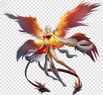 Anime Phoenix Desktop , Phoenix transparent background PNG clipart