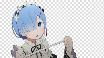 Anime Re:Zero − Starting Life in Another World Mangaka Concept art, Anime transparent background PNG clipart