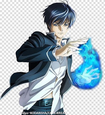 Anime Rei Ogami Code:Breaker, Anime transparent background PNG clipart