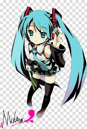 Anime Render , blue-haired girl anime character transparent background PNG clipart