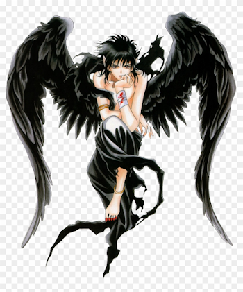 Anime Render Download - Male Dark Angel, HD Png Download - 852x984 ...