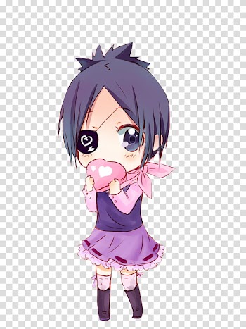 Anime Render , female animated character eating food transparent background PNG clipart