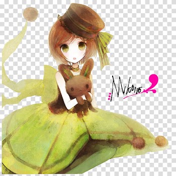 Anime Render , girl in green dress animation transparent background PNG clipart