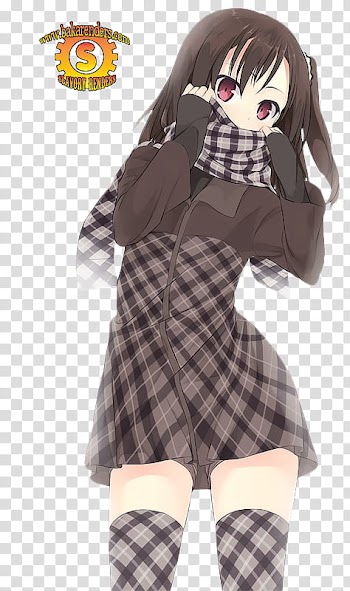 Anime Render , Inifnite Stratus character transparent background PNG clipart