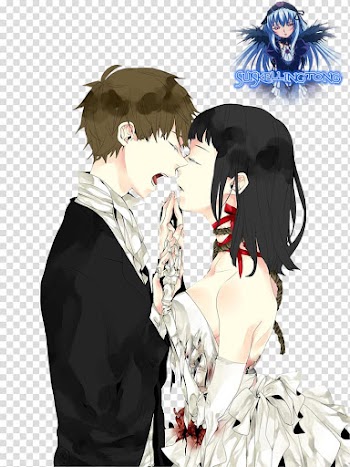 Anime Rendering couple Mangaka, anime couple transparent background PNG clipart