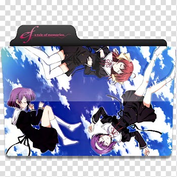 Anime Request folder icons, efmemories, Ef A Tale of Memories anime movie folder illustration transparent background PNG clipart