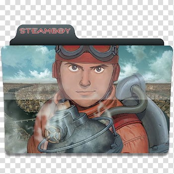 Anime Request folder icons, Steamboy, Steamboy folder transparent background PNG clipart