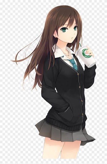 Anime Rich School Girl