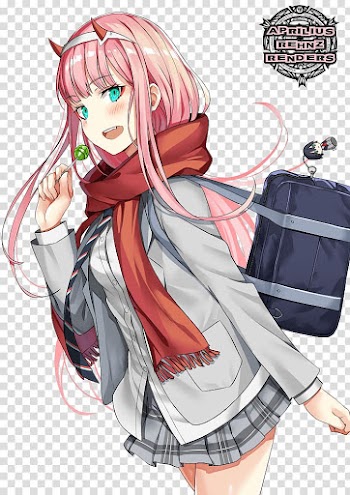 Anime Science Fiction , darling in the franxx render transparent background PNG clipart