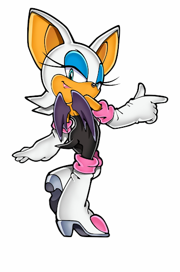 Anime, Sonic The Hedgehog, Rouge The Bat, Official - Rouge The Bat ...