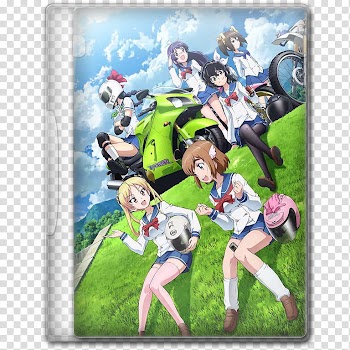 Anime  Spring Season Icon , Bakuon!!, v, female anime characters case transparent background PNG clipart