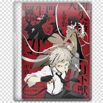 Anime  Spring Season Icon , Bungou Stray Dogs, v, anime character graphic case transparent background PNG clipart