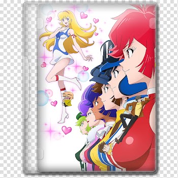 Anime  Spring Season Icon , Cutie Honey Universe, closed anime series DVD case transparent background PNG clipart