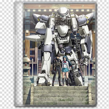 Anime  Spring Season Icon , Full Metal Panic! IV, v, Gundam anime folder illustration transparent background PNG clipart