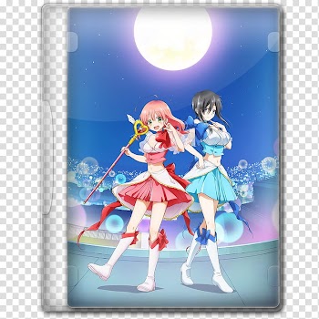 Anime  Spring Season Icon , Mahou Shoujo Ore, v, anime DVD case transparent background PNG clipart