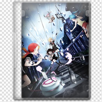 Anime  Spring Season Icon , Mahou Shoujo Site, anime character DVD case transparent background PNG clipart