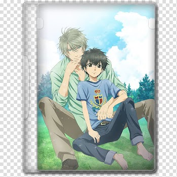 Anime  Spring Season Icon , Super Lovers, anime movie case cover transparent background PNG clipart