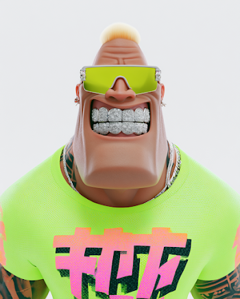 Anime-Style Character with Silver Accessories