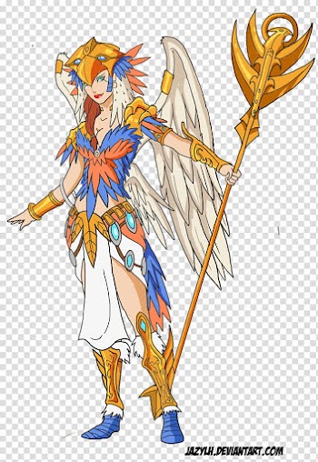 Anime Style MOTU Sorceress transparent background PNG clipart