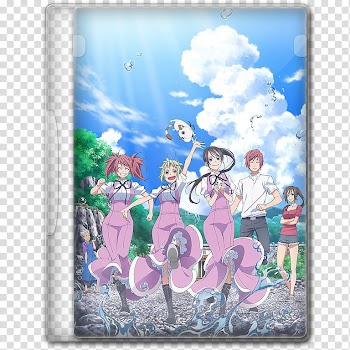 Anime  Summer Season Icon , Amanchu!, v, anime transparent background PNG clipart