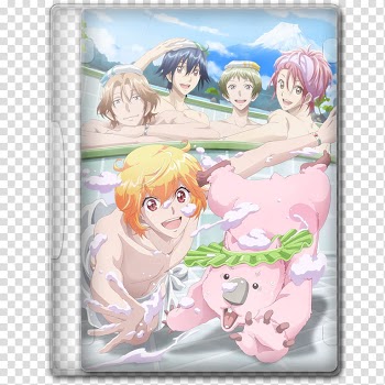 Anime  Summer Season Icon , Binan Koukou Chikyuu Bouei Bu Love! Love!, v, Free! anime transparent background PNG clipart