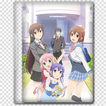 Anime  Summer Season Icon , Danchigai, brown haired anime character illustration transparent background PNG clipart