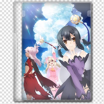 Anime  Summer Season Icon , Fatekaleid liner Prisma☆Illya wei Herz!, three female anime characters transparent background PNG clipart