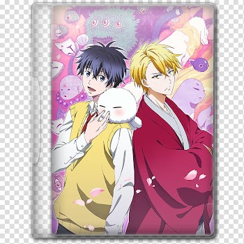 Anime  Summer Season Icon , Fukigen na Mononokean, v, anime characters illustration transparent background PNG clipart