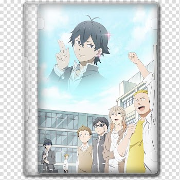 Anime  Summer Season Icon , Handa-kun, anime folder illustration transparent background PNG clipart