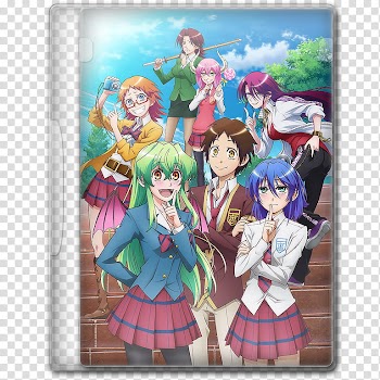 Anime  Summer Season Icon , Jitsu wa Watashi wa, female anime DVD case transparent background PNG clipart