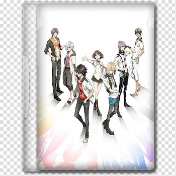 Anime  Summer Season Icon , Scared Rider XechS, v, anime DVD cover transparent background PNG clipart