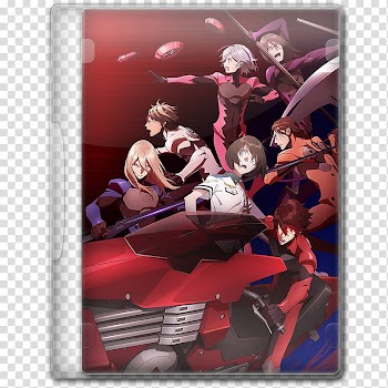 Anime  Summer Season Icon , Scared Rider XechS, v, anime-themed folder transparent background PNG clipart