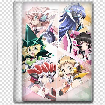 Anime  Summer Season Icon , Senki Zesshou Symphogear GX, v, anime transparent background PNG clipart