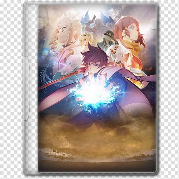 Anime  Summer Season Icon , Tales of Zestiria the X, anime character movie case transparent background PNG clipart