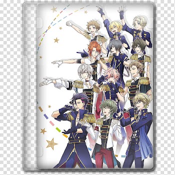 Anime  Summer Season Icon , Tsukiuta. The Animation, v, male anime characters transparent background PNG clipart