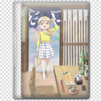 Anime  Summer Season Icon , Wakako-zake, girl walking near table anime illustration transparent background PNG clipart