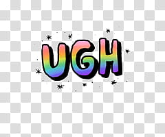 Anime, ugh letter transparent background PNG clipart