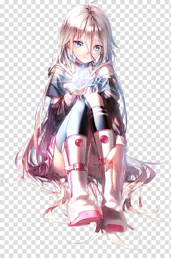 Anime Vocaloid 3 IA Hatsune Miku, Anime transparent background PNG clipart