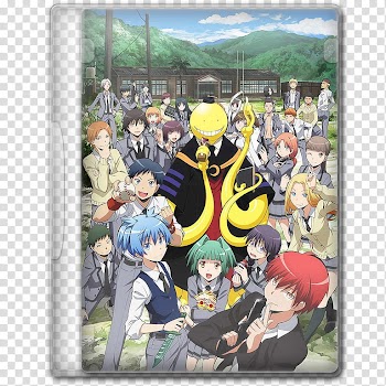 Anime  Winter Season Icon , Ansatsu Kyoushitsu, v, anime character transparent background PNG clipart