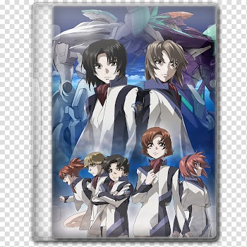 Anime  Winter Season Icon , Soukyuu no Fafner; Dead Aggressor, Exodus, brown haired female anime character transparent background PNG clipart