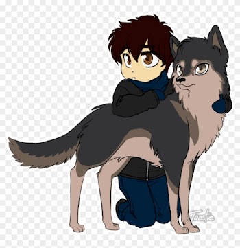 Anime Wolves Bad Boy You - Boy And His Wolf