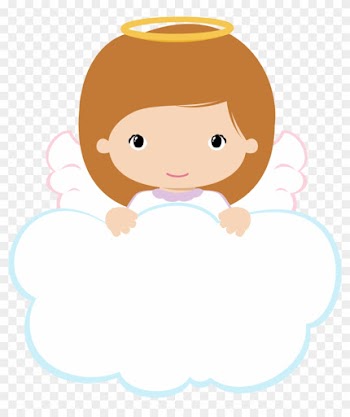 Anjos - Angel Girl Clipart