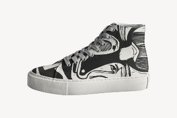 Ankle sneaker mockup, realistic footwear | Free PSD Mockup - rawpixel