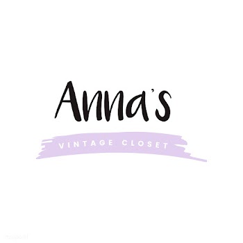 Annas vintage closet logo vector | Free stock vector - 466387