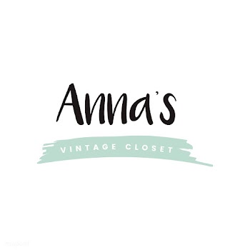 Annas vintage closet logo vector | Free stock vector - 466403