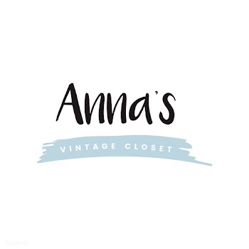 Annas vintage closet logo vector | Free stock vector - 466506
