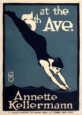 Annette Kellermann at the 5th | Free Photo Illustration - rawpixel